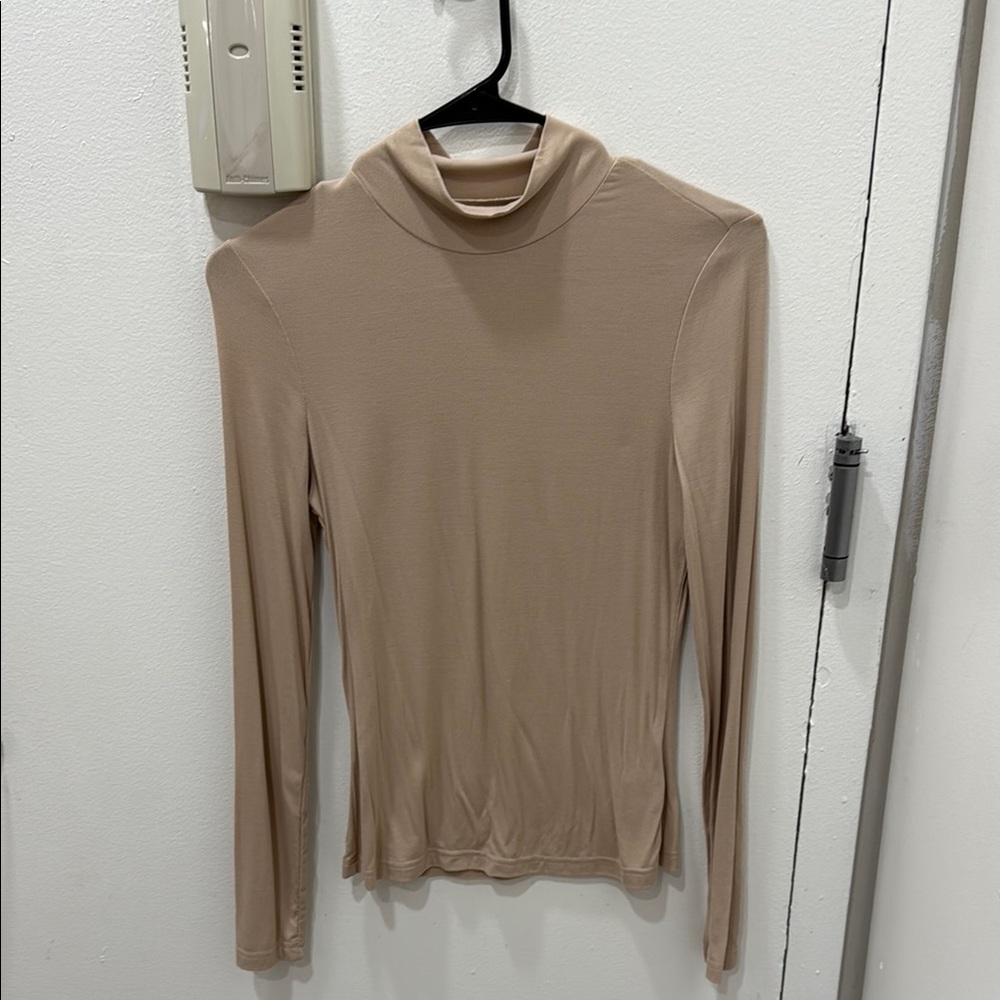 SHEIN Tan Long Sleeve Top